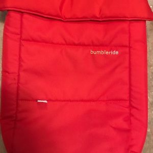 Bumble ride Footmuff and seat liner